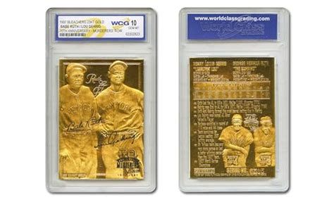 Babe Ruth Gold Baseball Card The Ultimate Collector S Treasure