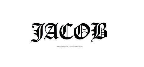 Jacob Name Tattoo Designs | Name tattoos, Name tattoo designs, Name tattoo