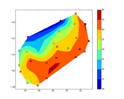 Python How Can I Get My Contour Plot Superimposed On A Basemap