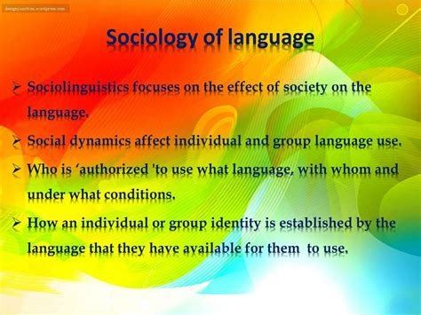 Sociolinguistics And Language Teaching 7