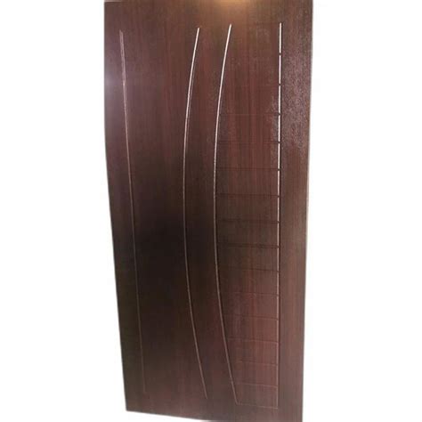 Glossy Interior Pinewood Membrane Door For Office Thickness Mm At