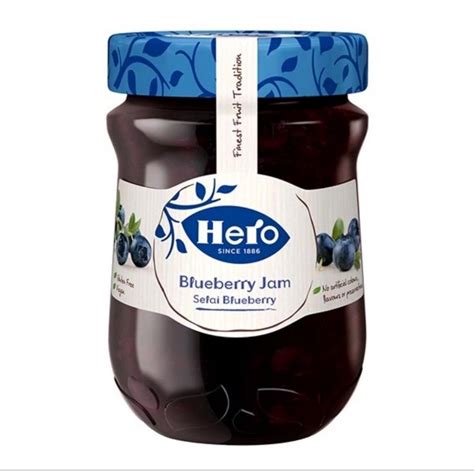 Jual Selai Hero Jam Strawberry Blueberry Raspberry Black Cherry Apricot