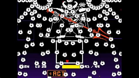 Undertale Genocide Asgore Remake X Speed Youtube