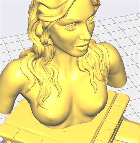 Nude Girl Bust by Onur Yıldırım Download free STL model Printables