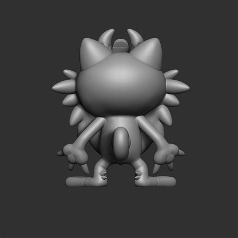 3D file Pokemon 052 Meowth of Galar 🐉・3D print design to download・Cults