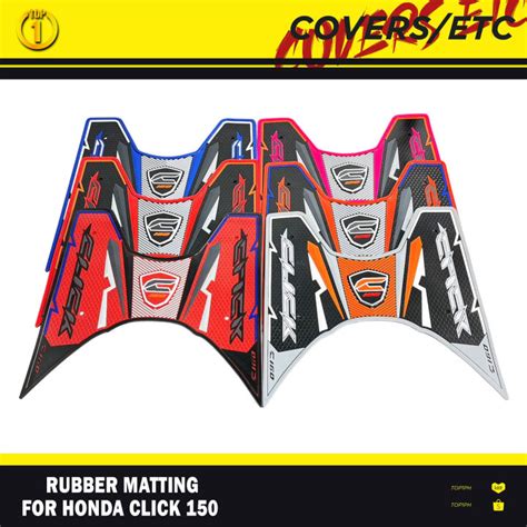 Top Rubber Design Matting For Honda Click Lazada Ph