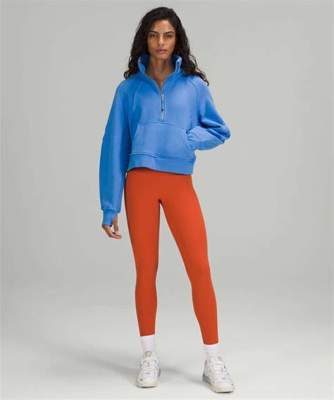 Lululemon Scuba Oversized Funnel Neck Half Zip Blue Nile Lulu Fanatics