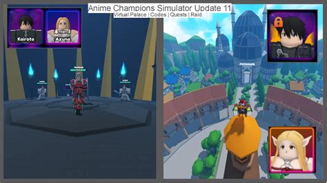 Anime Champions Simulator Update 11 Codes Quests Raid Cosmic