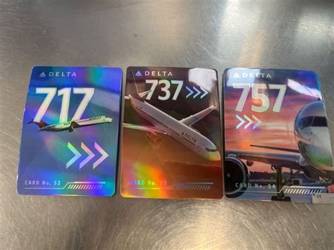 Delta Airline Collectible Trading Card Pilot Cards • Tribunali Italiani