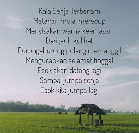 contoh puisi tentang alam sekitar  murid franklin  ramos