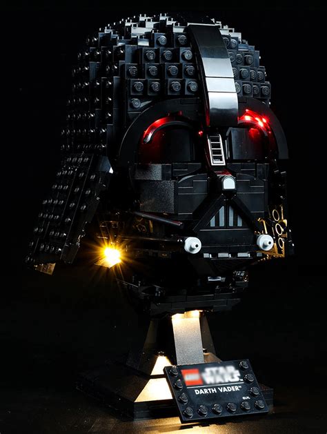 Buy Brickfans Darth Vader Helmet Light Kit At Mighty Ape Nz