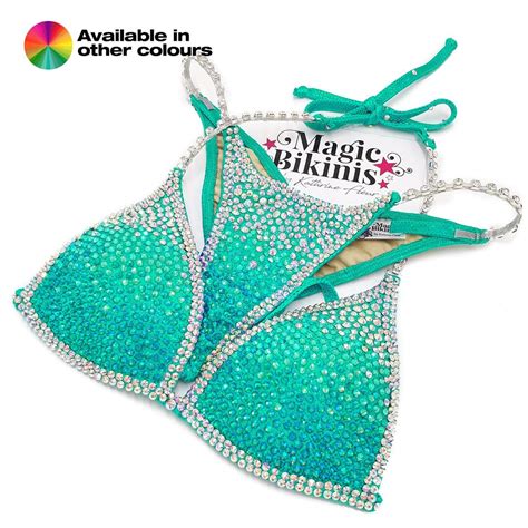 Quick Ship Bikini Npc Pca Mystique With Ab Crystals Magic Bikinis Custom Competition