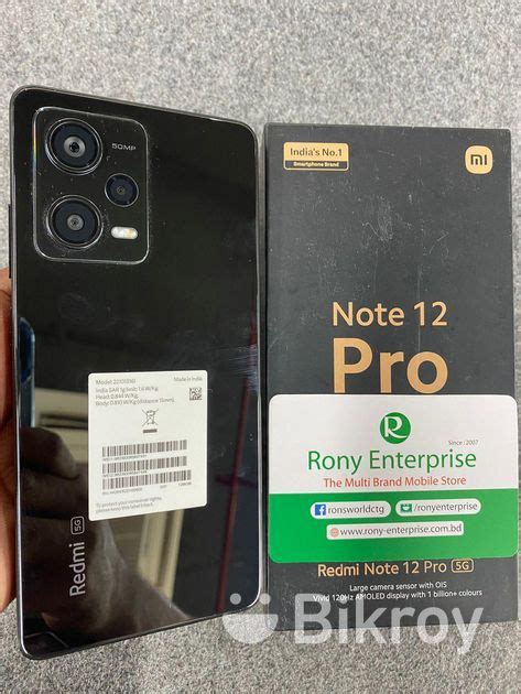 Xiaomi Redmi Note Pro G Full Box Used For Sale In