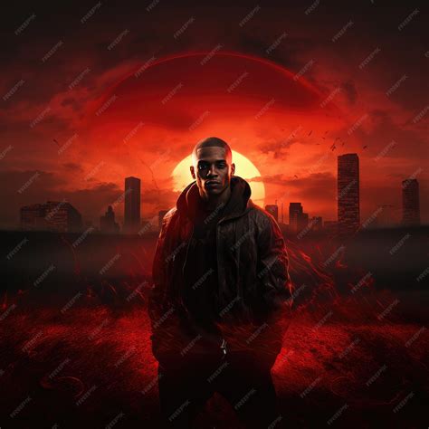 Premium AI Image | Cyberpunk Beats The Unconventional Black Rapper