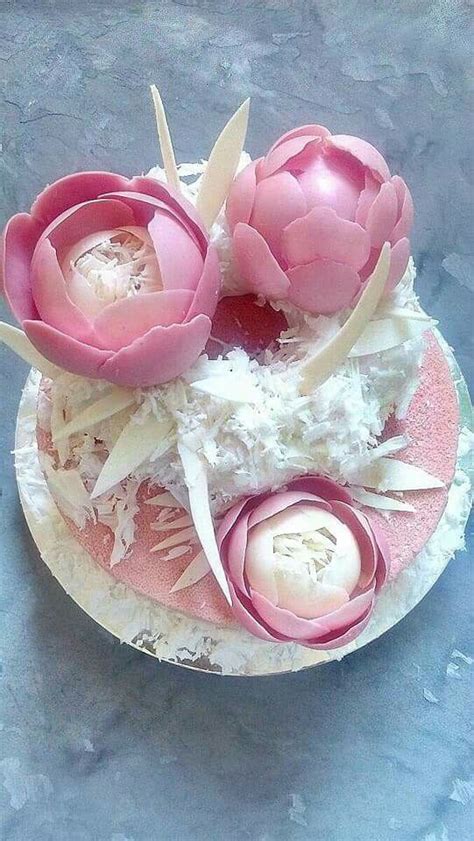 Цветы шоколад