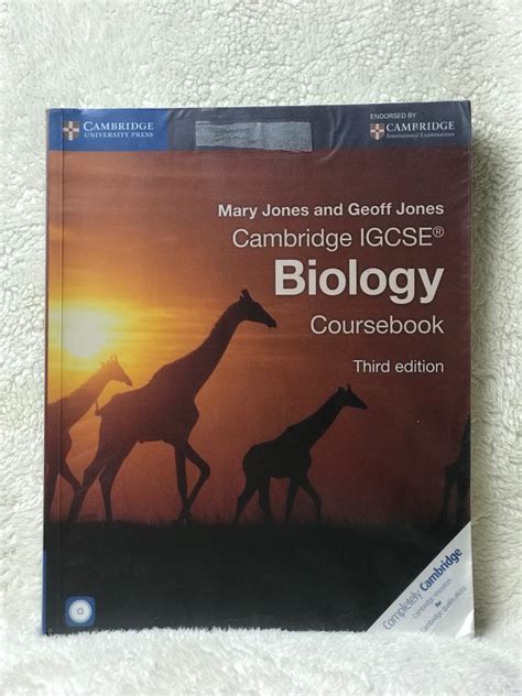 Cambridge Igcse Biology Coursebook Rd Edition Hobbies Toys Books