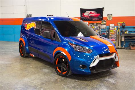 Ford Transit Connect Hot Wheels Concept Is A Race Ready Hauling Machine Autoevolution