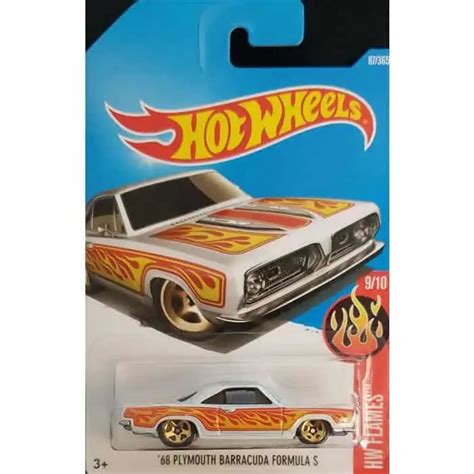 Hot Wheels Flames Plymouth Barracuda Formula S Universo Hot Wheels