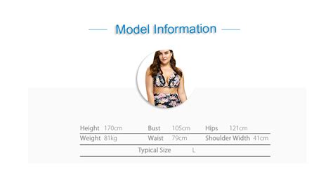 Plus Size Halter Floral Print Bikini Set Black