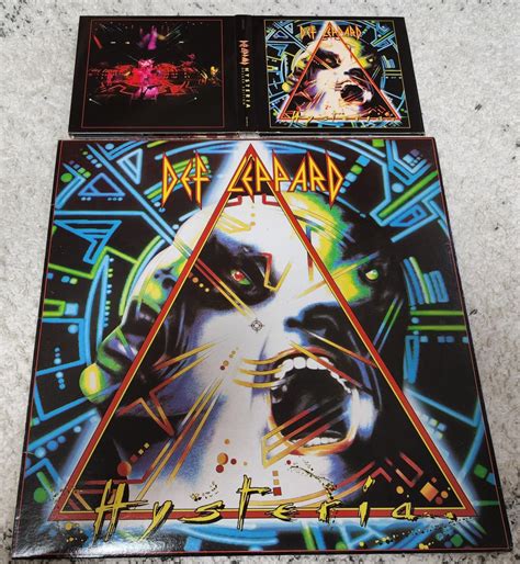 Def Leppard Hysteria Vinyl Cd Photo Metal Kingdom