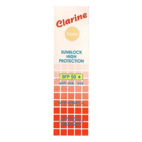 Clarine Teint E Ecran Solaire Ip A La Vitamine C