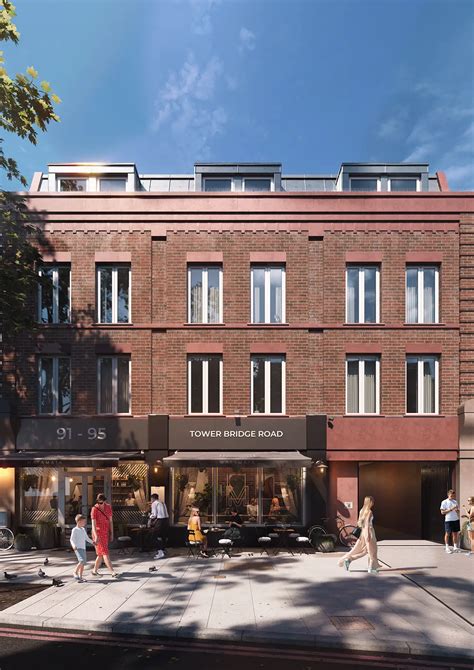 Commercial Retail CGI – Tower Bridge Road, London - Urban3D