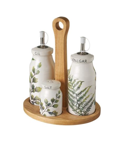 Oil Vinegar Salt And Pepper Set