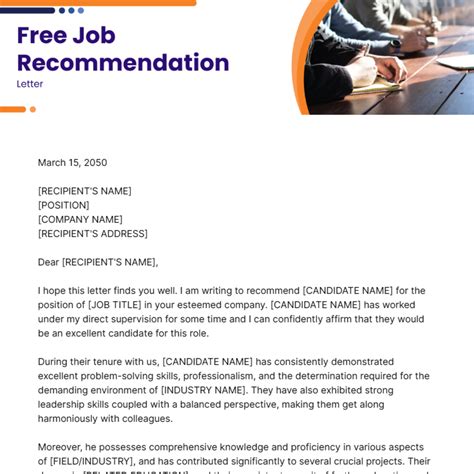 FREE Job Letter Templates & Examples - Edit Online & Download