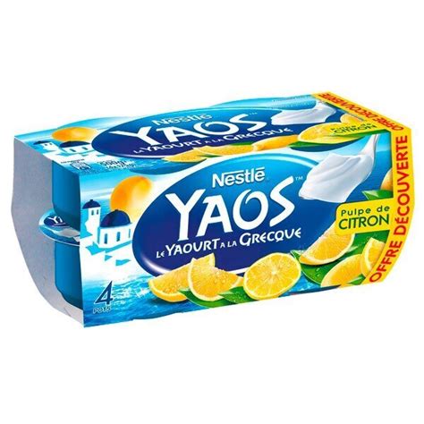 Promo Nestl Le Yaourt La Grecque Yaos Offre D Couverte Chez Carrefour