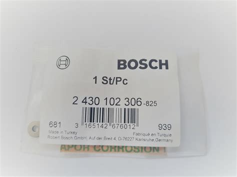 Shim spacer Bosch 2430102306 8.5x3x1.05mm – Toni´s Einspritzpumpen