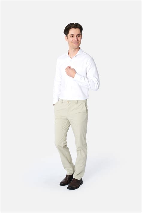 Pantaloni Casual Sergiu Mf Nude Bej Secuiana