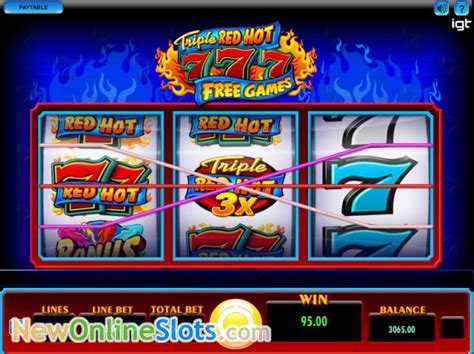 Triple Red Hot S Online Slot
