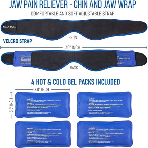 Buy Face Ice Pack Easy To Use As Wisdom Teeth Ice Pack Tmj Relief Products Jaw Pain Hot