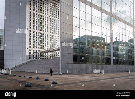 la defense area  paris france stock photo alamy