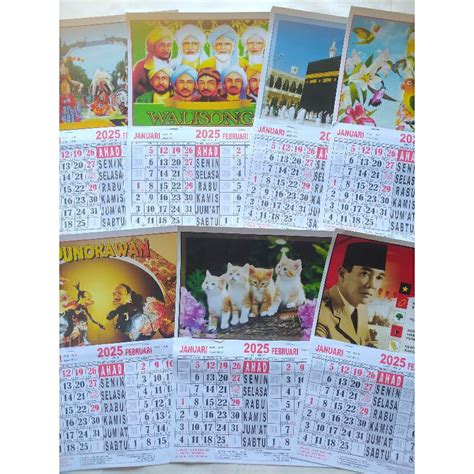 Jual GROSIR : Kalender 22024 dan 2025 | Kalender Wuku Kecil 2025