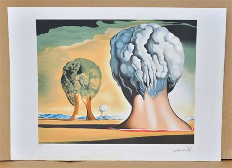 Salvador Dali Three Sphinxes Of Bikini Limited Edition Lithographie Signed Etsy