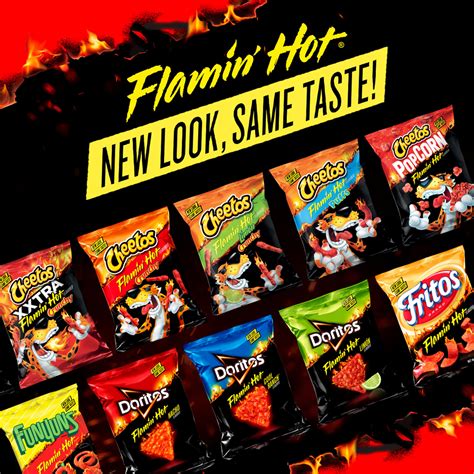 Frito Lay Flamin Hot Mix Variety Pack Pack Of Packaging May Vary