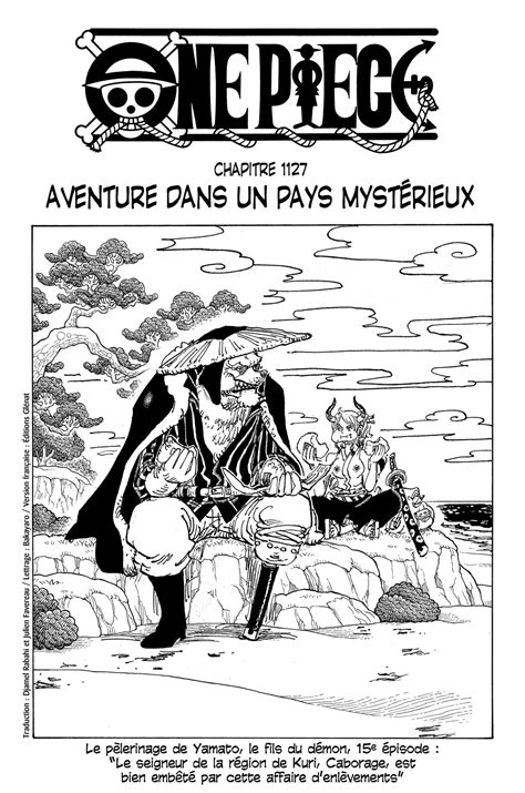 Scan One Piece Chapitre 1127 : AVENTURE DANS UN PAYS MYSTERIEUX - Page