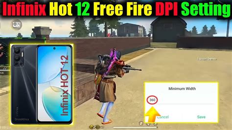 Infinix Hot 12 Free Fire DPI Settings YouTube