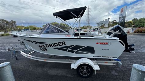 Sold Stacer Wildrider Geelong Marine World