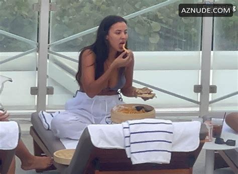 Maya Jama Sexy Spotted Showing Off Her Hot Bikini Body In Miami AZNude