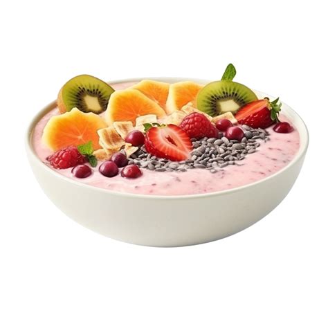 Ai Generated Smoothie Bowl Clip Art 40209898 Png