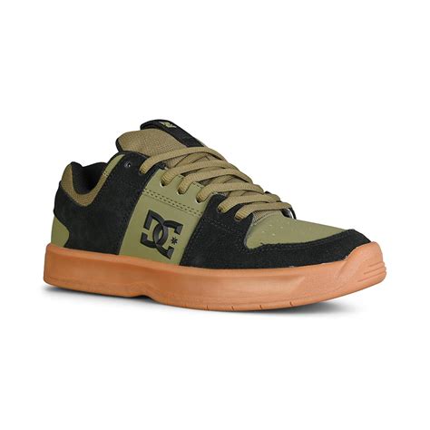 DC Lynx Zero Skate Shoes - Olive/Black - Supereight