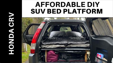 Honda CRV Camper Conversion Bed Platform HONDA CRV SUV Camper