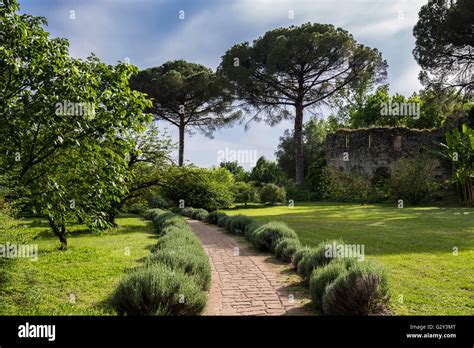 Gardens Of Ninfa Cisterna Di Latina Italy Stock Photo Alamy