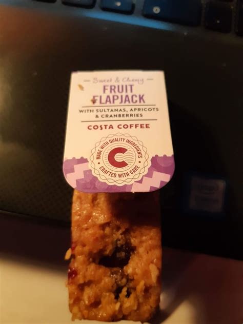 Costa Coffee Vegan Fruit Flapjack Review Abillion