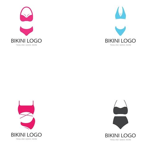 Premium Vector Bikini Logo Vector Template Swimsuit Logo Design Vector