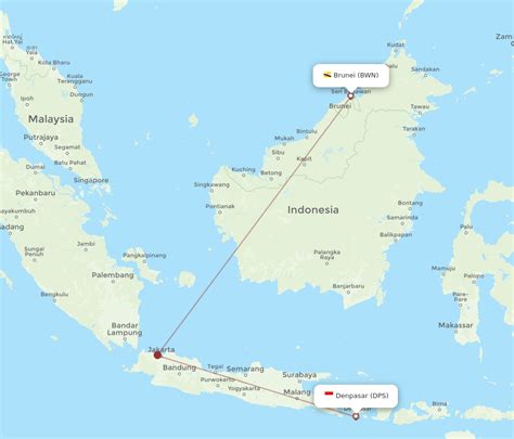 Flights From Denpasar To Bandar Seri Begawan Dps To Bwn Flight Routes