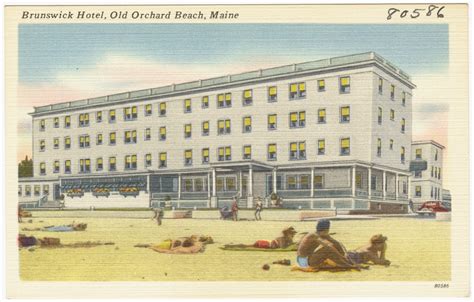 Brunswick Hotel, Old Orchard Beach, Maine - Digital Commonwealth