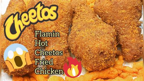 Asmr Hot Cheetos Fried Chicken Flamin Hot Cheetos Chicken Fried Youtube